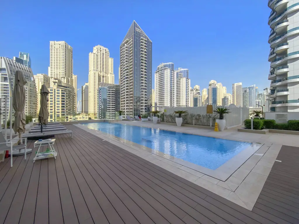 Дубай: Апартаменты Beachfront Living at Stella Maris Dubai Marina