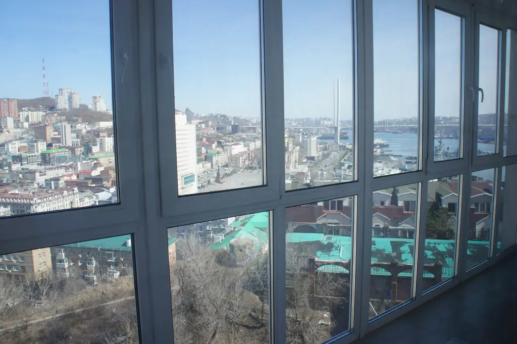 Владивосток: Квартира Тихий Океан bird eye view