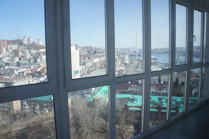 Владивосток: Квартира Тихий Океан bird eye view