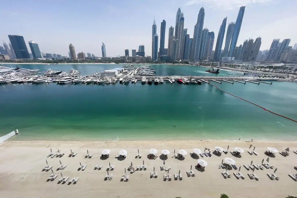 Дубай: Апартаменты Beachfront 1BR with Exotic View on Palm Jumeirah
