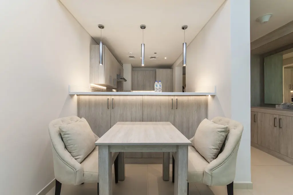 Дубай: Апартаменты Ideal 1BR with sea view on Palm Jumeirah
