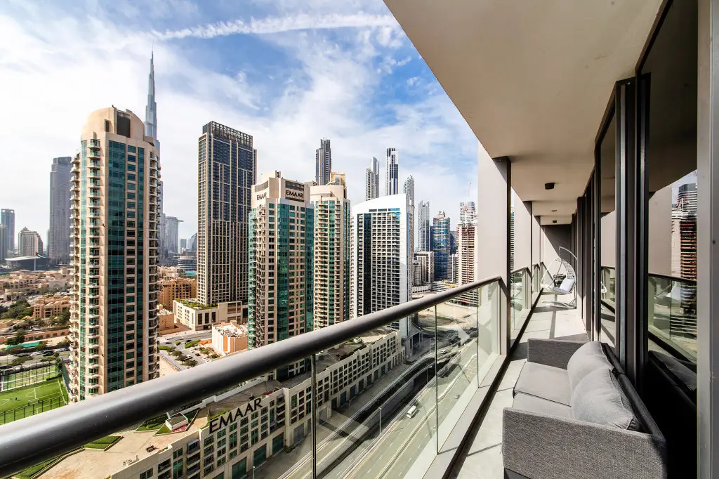 Дубай: Апартаменты Luxe 3BR High Floor & Burj Khalifa view