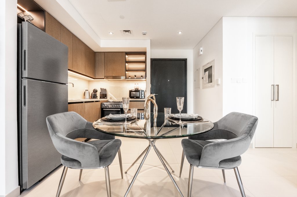 Дубай: Апартаменты Stayis - 1 BR iconic Burj Khalifa