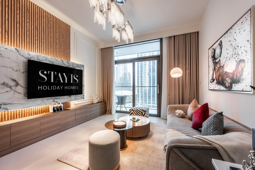 Дубай: Апартаменты Stayis - 1 BR iconic Burj Khalifa