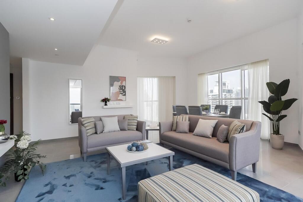 Дубай: Charming Apt. Marina Views Floor 23 In Jam Marina