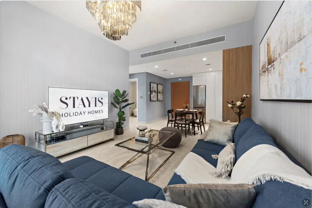 Дубай: Апартаменты Stayis - Emaar Beach Front 1 BR suite With beach access