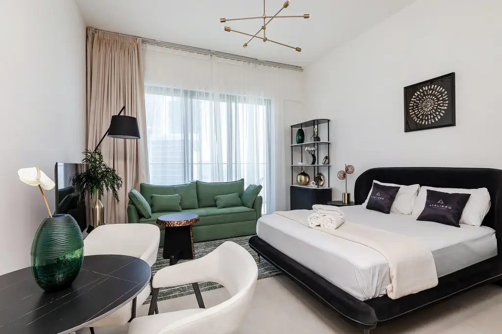 Дубай: Апартаменты Perfect Studio at Binghatti Canal