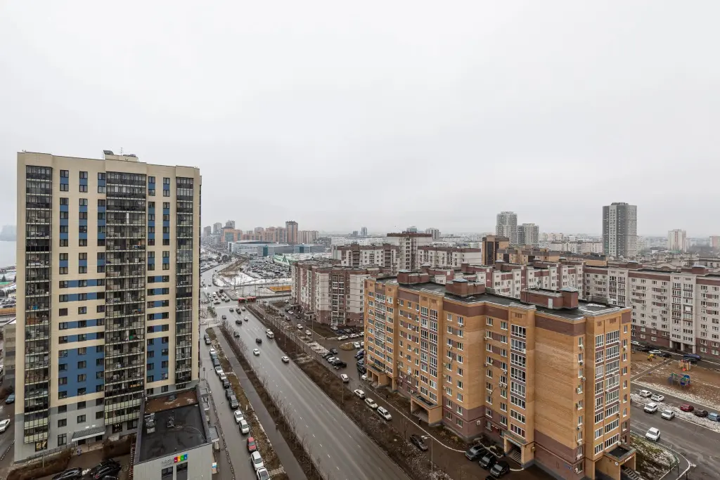 Казань: Квартира у Аквапарка Ривьера с 2 Кроватями