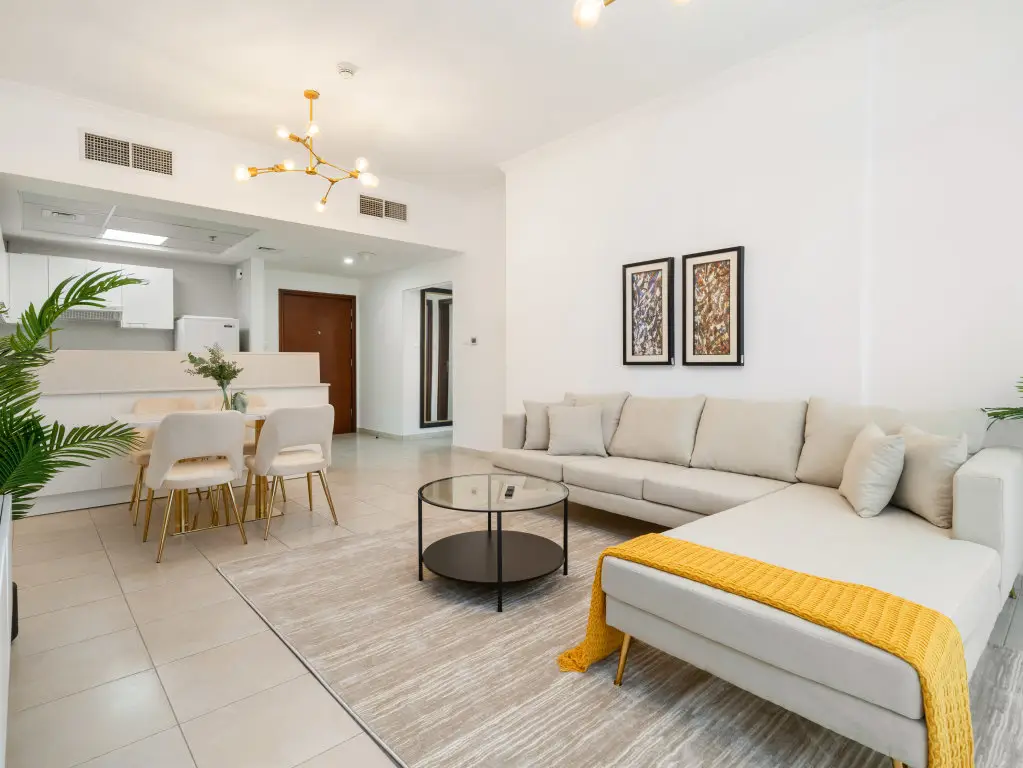 Дубай: Апартаменты Upgraded Cozy 1BR-5 mins from Dubai Mall-City View