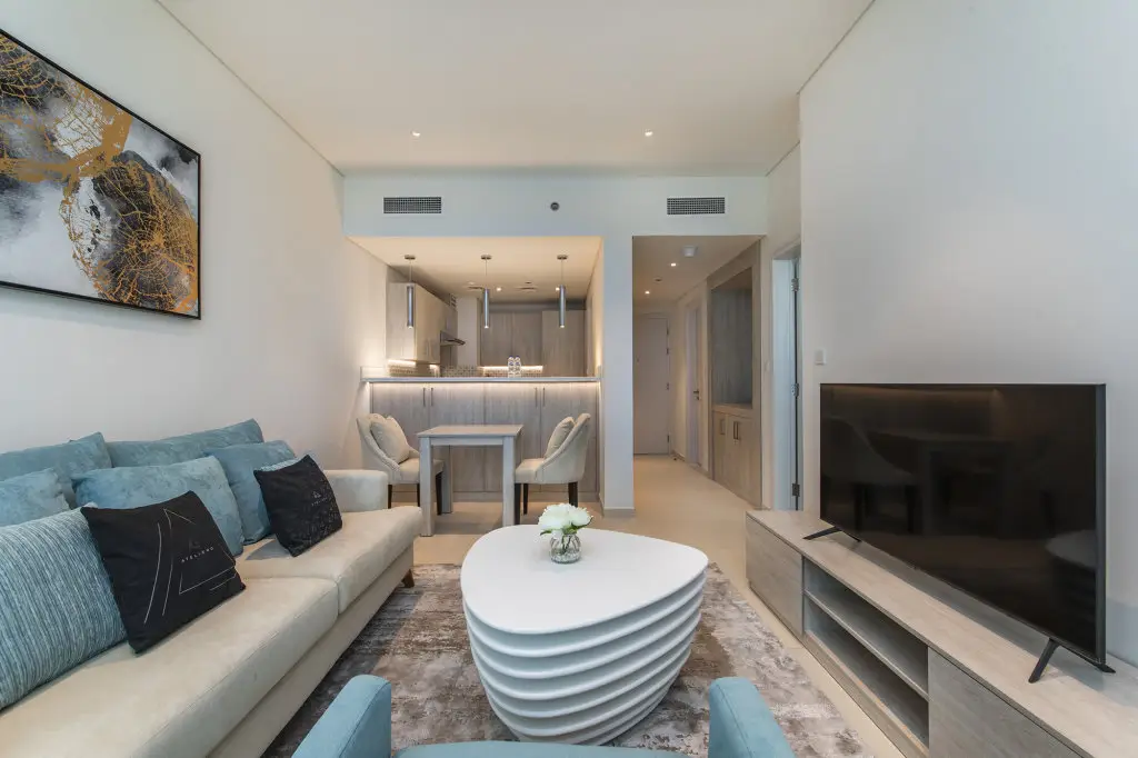 Дубай: Апартаменты Perfect 1BR with Sea View on Palm Jumeirah