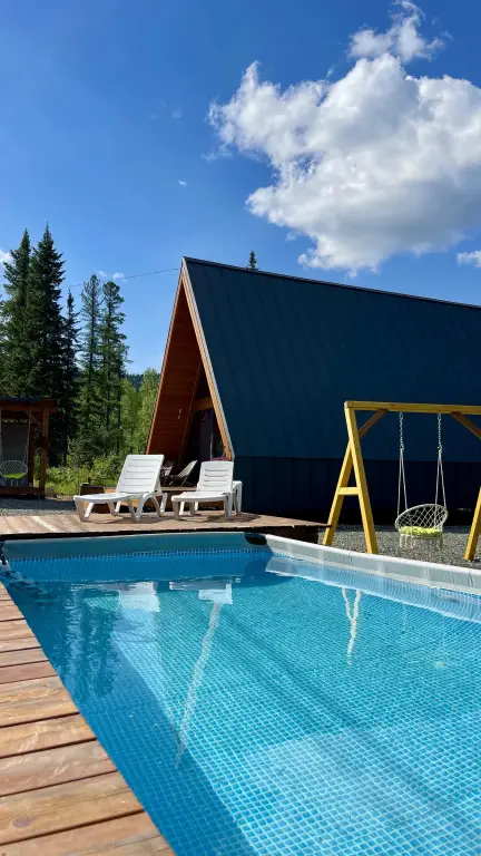 Шерегеш: Шале GATSBY в стиле A-Frame