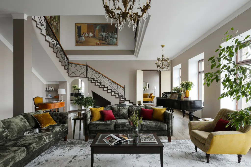 Санкт-Петербург: Minin Apartments с видом на Неву 270м²