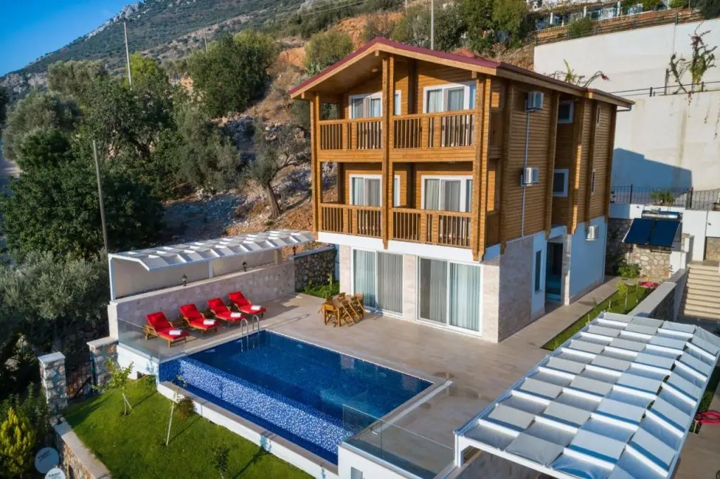 Калкан: Lucida Villas - Kalkan Hills - 1,2 & 5 Bedroom Villas