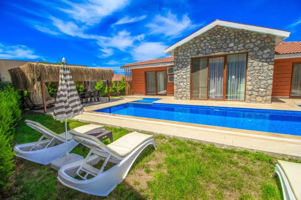 Фетхие: Patara Deluxe 3+1 Villa, Özel Havuzlu, Fethiye
