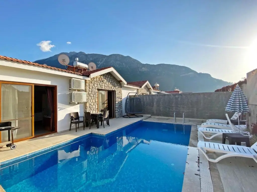 Фетхие: Likya Suit B 2+1 Villa, Özel Havuzlu, Fethiye