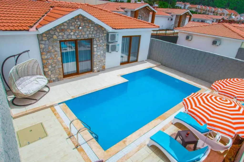 Фетхие: Likya Suit A 2+1 Villa, Özel Havuzlu, Fethiye