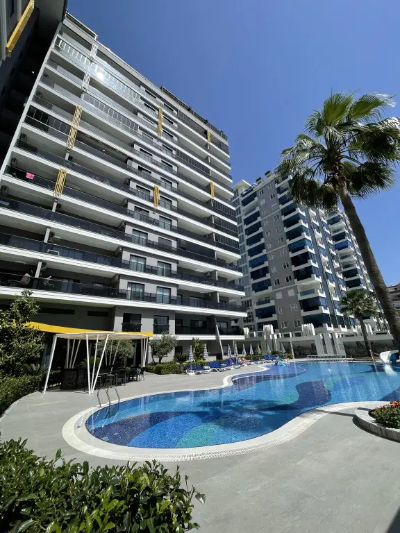 Аланья: Апартаменты SA Apartments Квартира с видом на море и горы