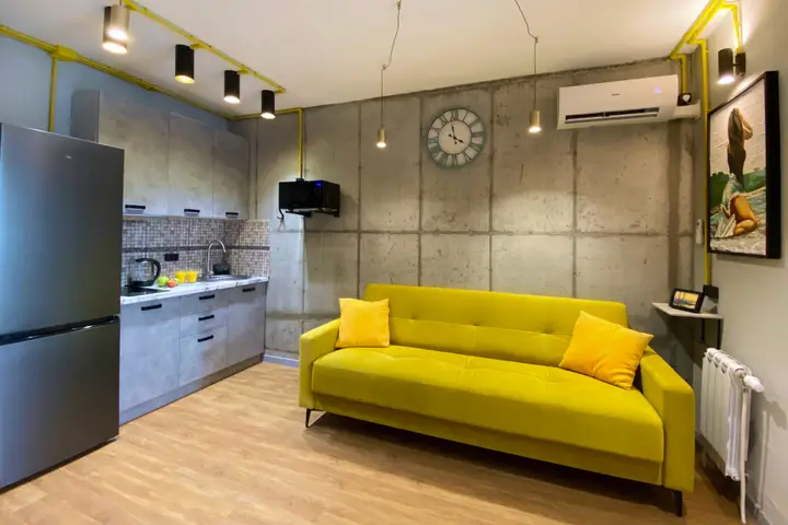 Владивосток: Квартира в Стиле Loft с Панорамным Видом на Море и Мост Остров Русский