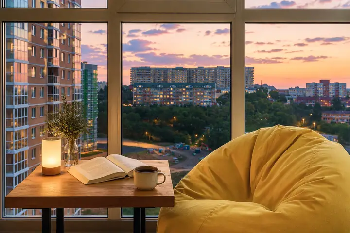 Владивосток: Квартира Уютная в Стиле Loft с Видом на Море в ЖК Аякс