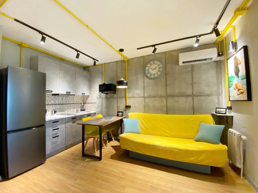 Квартира Уютная в Стиле Loft с Видом на Море в ЖК Аякс — фото 1