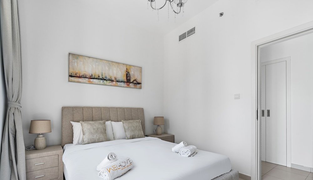 Дубай: WelHome - Urban Serenity, Zahra Breeze 2 Bedroom Retreat