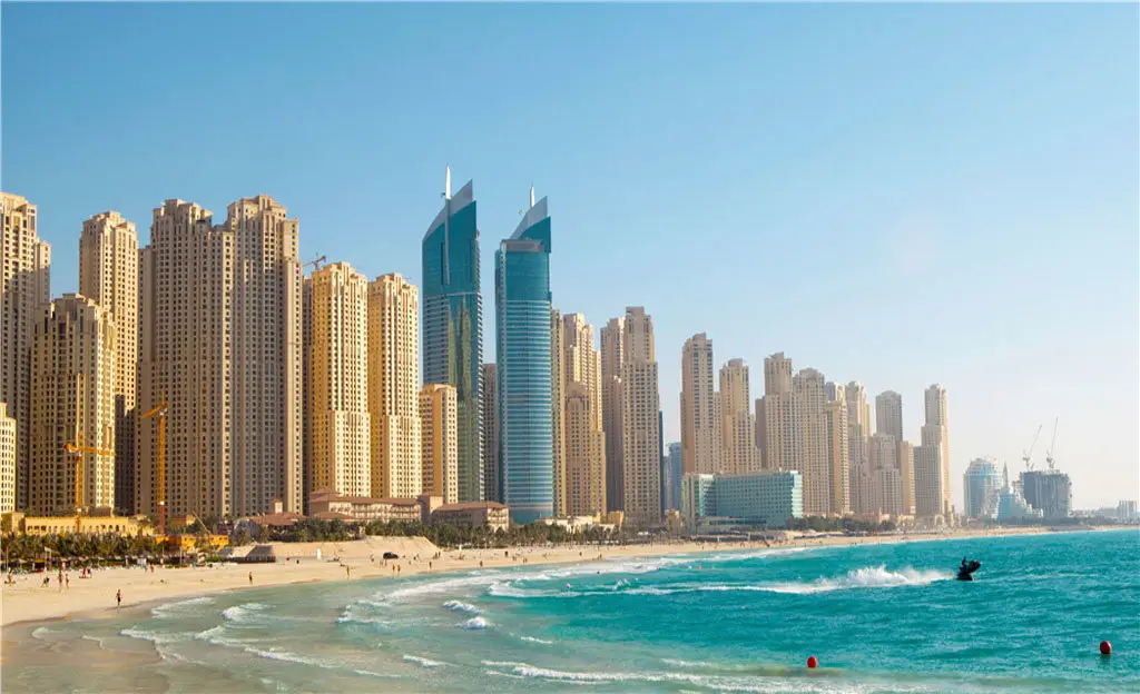 Дубай: Blue Beach Tower The Walk At JBR (ex JA Oasis)