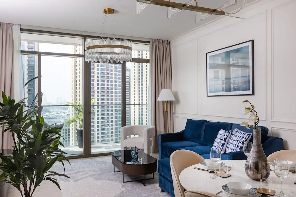 Дубай: Stylish 1BR at Palace Residences