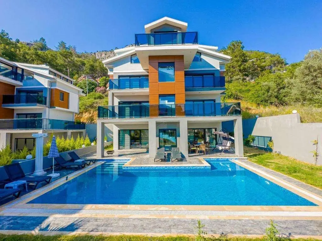 Фетхие: Gocek Marin B 4+1 Villa, Ozel Havuzlu