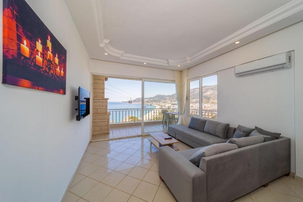 Аланья: Flat With Sea Nature View and Balcony in Alanya