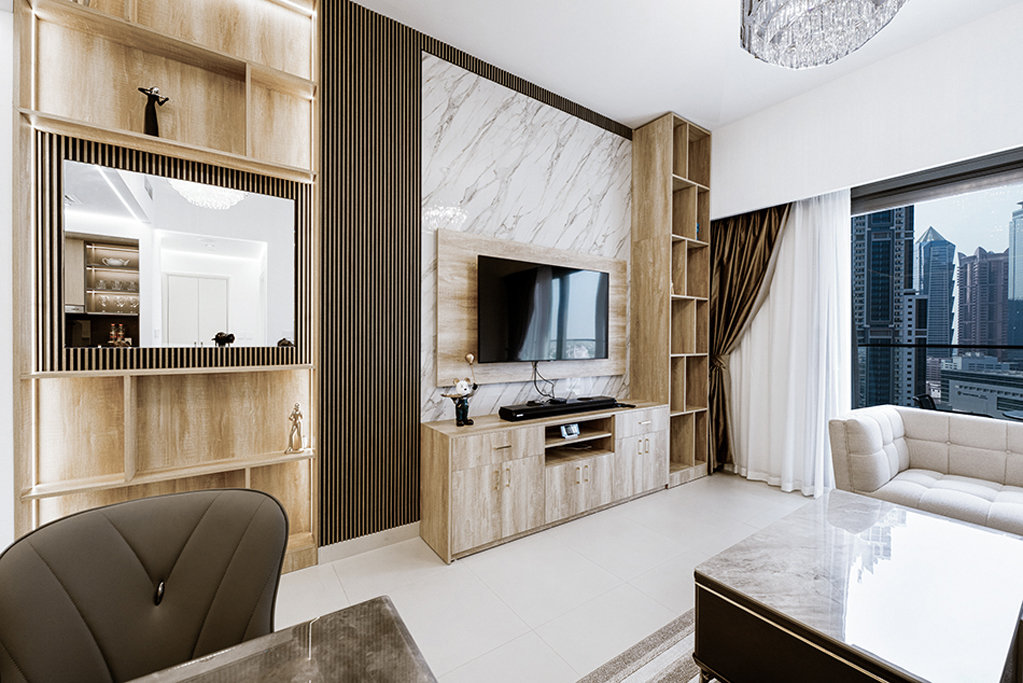 Апартаменты Stayis - 1 BR City Skyline View Downtown Dubai — фото 1