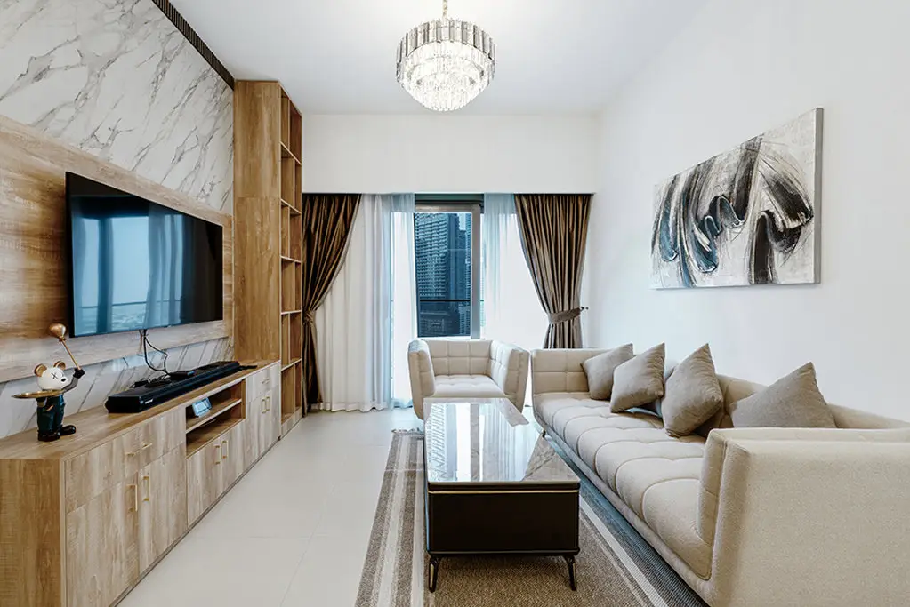 Дубай: Апартаменты Stayis - 1 BR City Skyline View Downtown Dubai