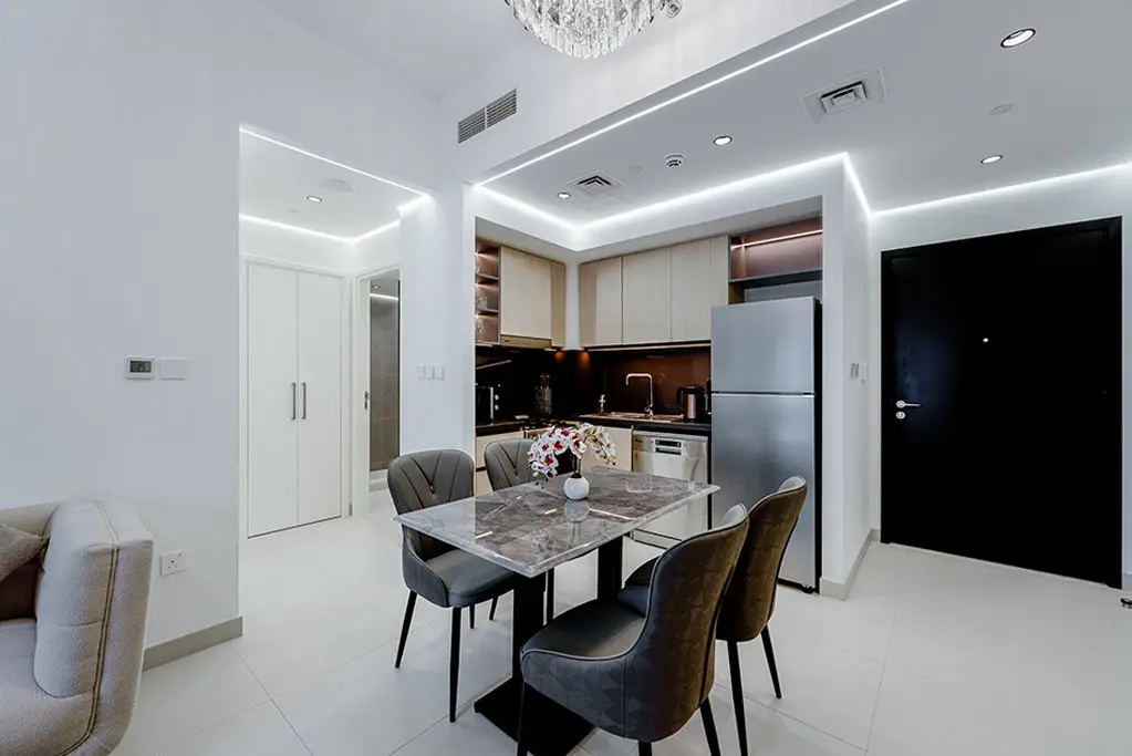 Дубай: Апартаменты Stayis - 1 BR City Skyline View Downtown Dubai