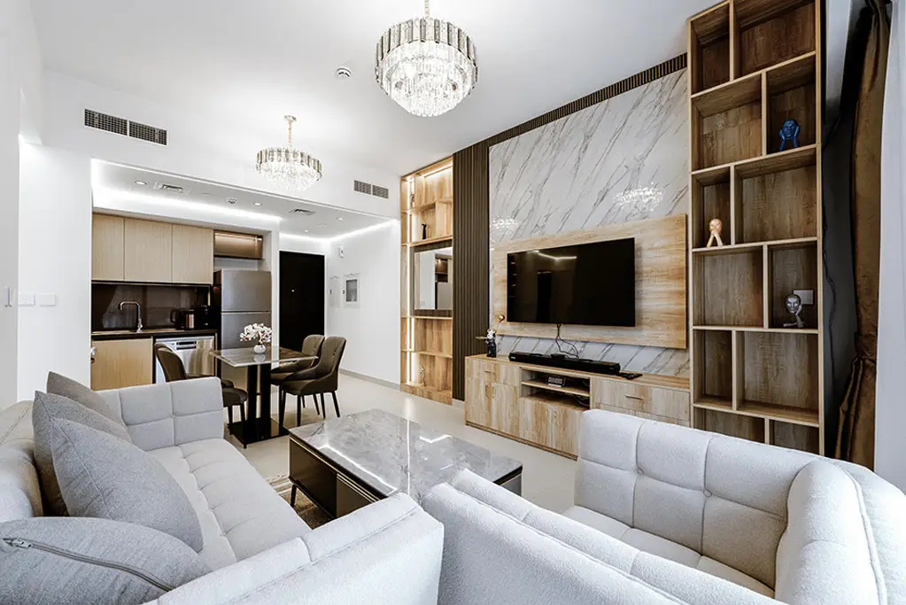 Дубай: Апартаменты Stayis - 1 BR City Skyline View Downtown Dubai