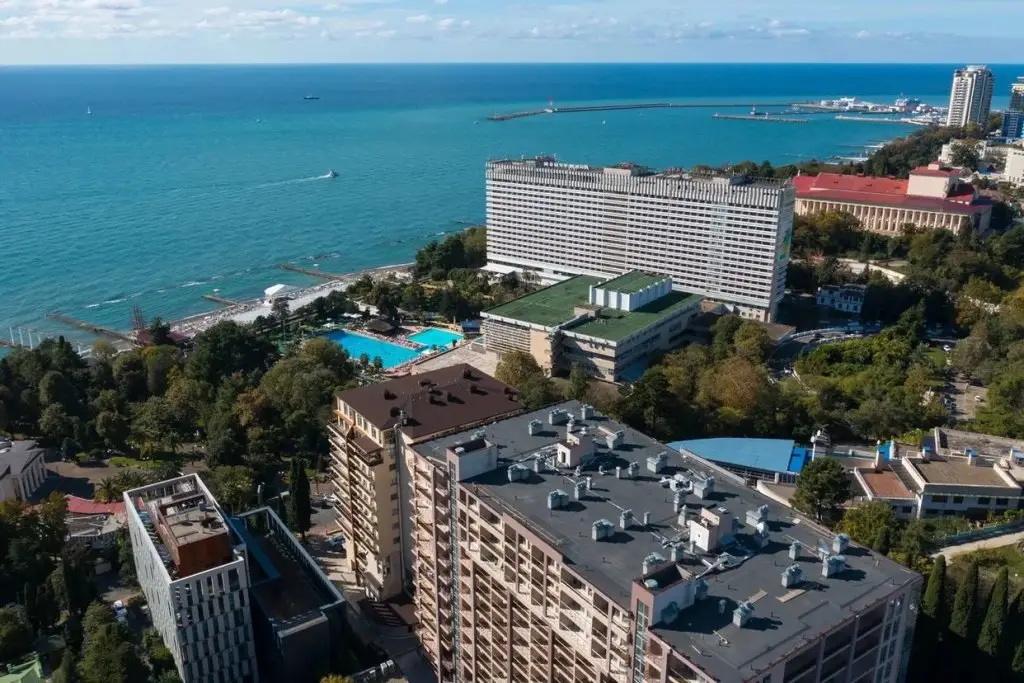 Сочи: Апартаменты Red Apartments Светлана Парк Трейси