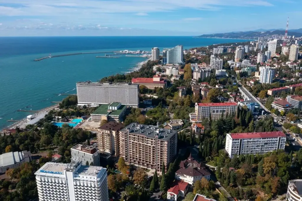 Сочи: Апартаменты Red Apartments Светлана Парк Трейси