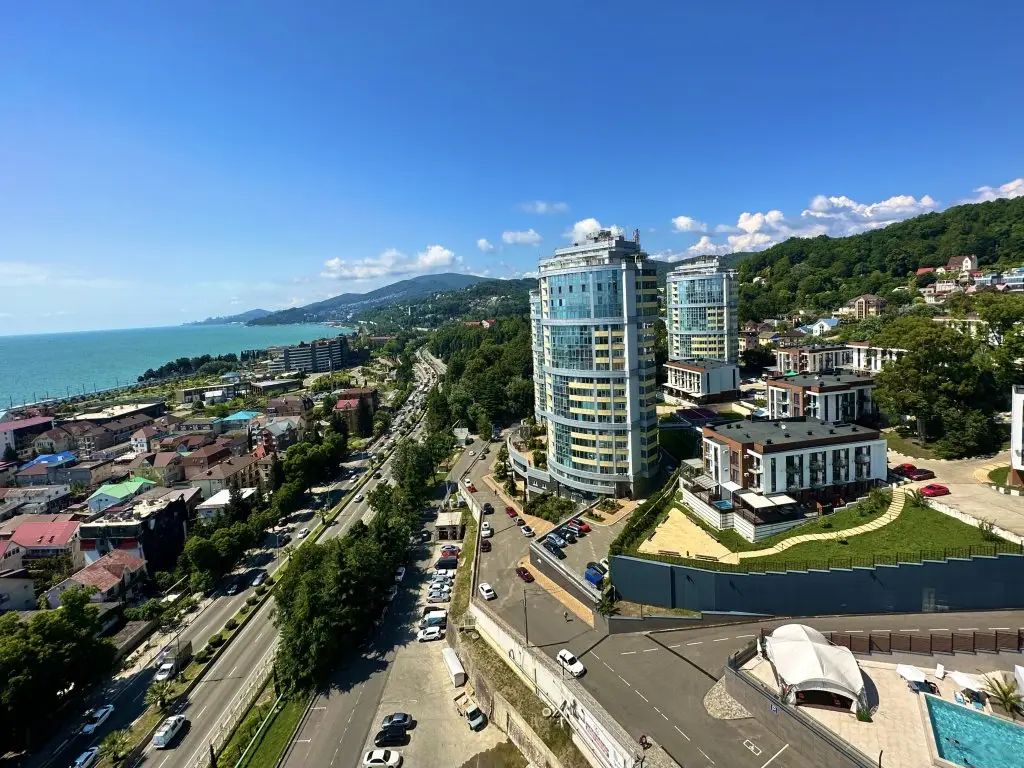 Сочи: Квартира с видом на море и горы до моря 650м МАКрент