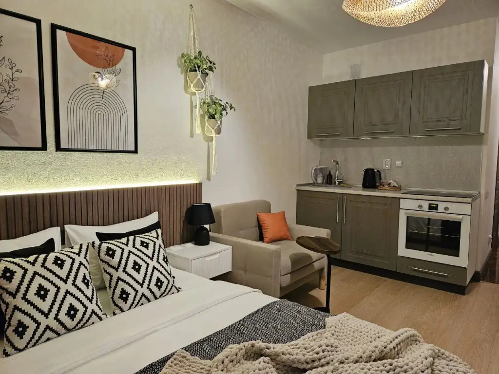 Нижний Новгород: Апартаменты Caramel от сети Good Vibes Apartments