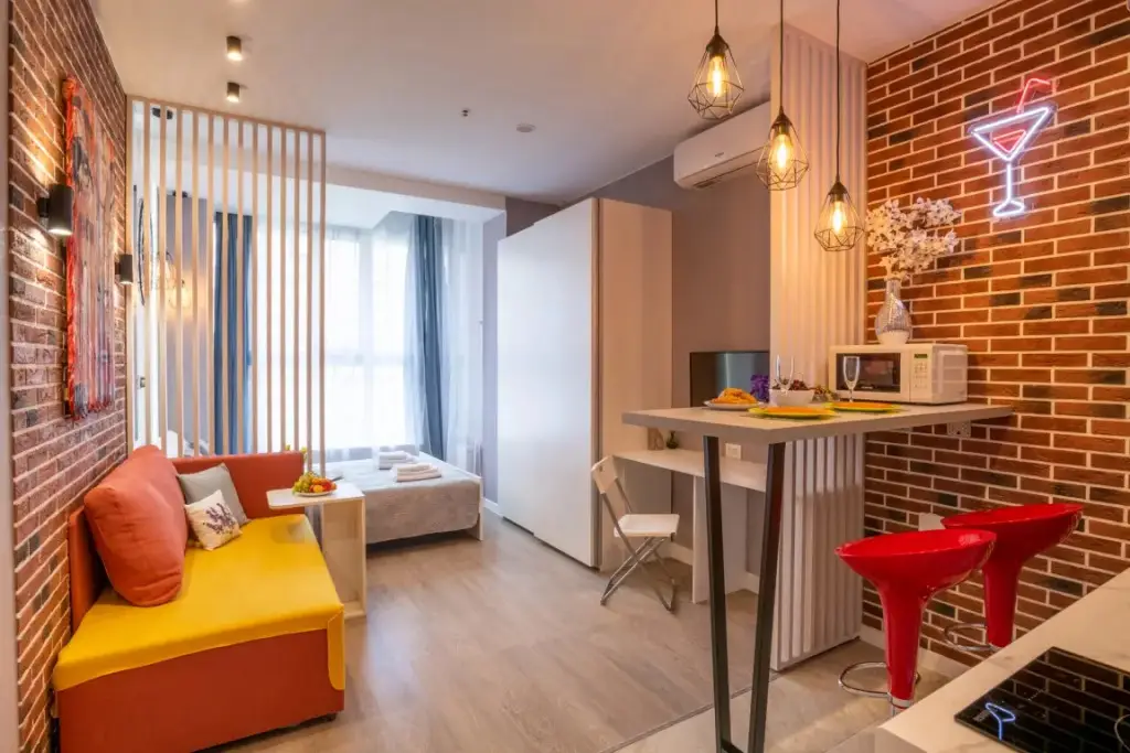 Москва: Апартаменты Loft на Ходынском бульваре
