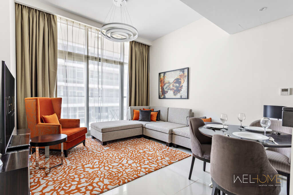 Апартаменты WelHome - Charming Breathtaking 1BR Apt. In Damac Hills — фото 1