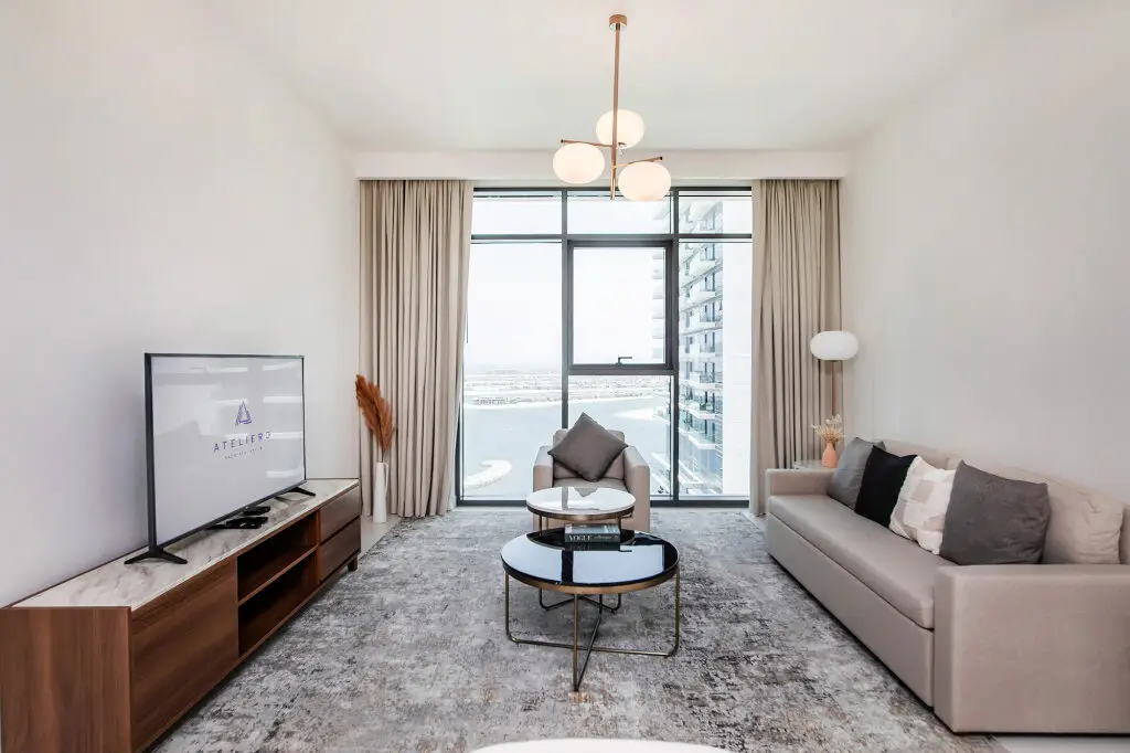Дубай: Апартаменты Marina Vista Emaar Beachfront