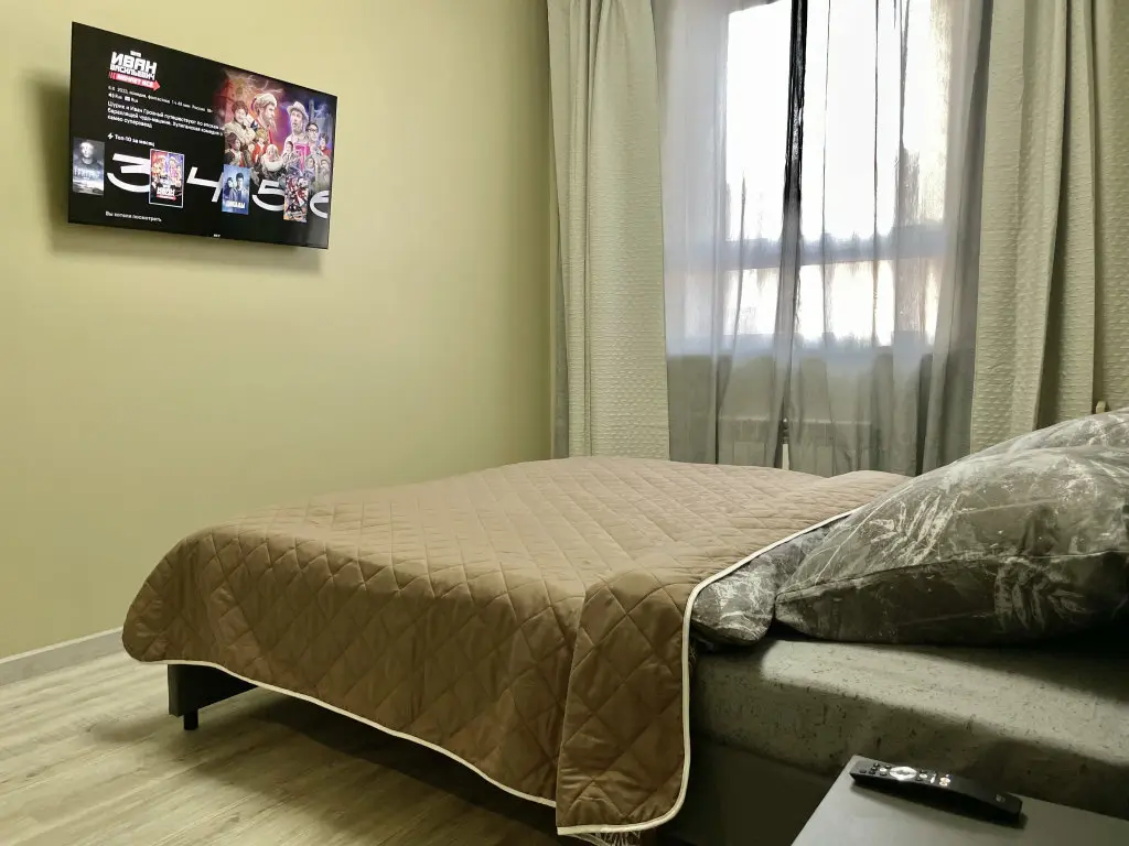 Иваново: Большая двухкомнатная квартира сети "PanApartments" рядом с благоустроенной набережной