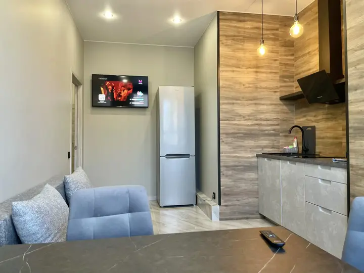 Иваново: Большая двухкомнатная квартира сети "PanApartments" рядом с благоустроенной набережной