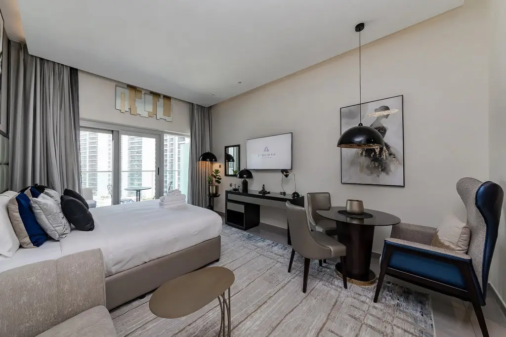 Дубай: Апартаменты Elegant Studio in Damac Majestine Business Bay