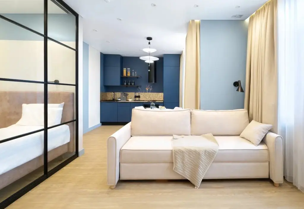 Квартира 1-к квартира 40 м² — фото 1