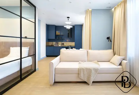 Квартира 1-к квартира 40 м² — фото 1
