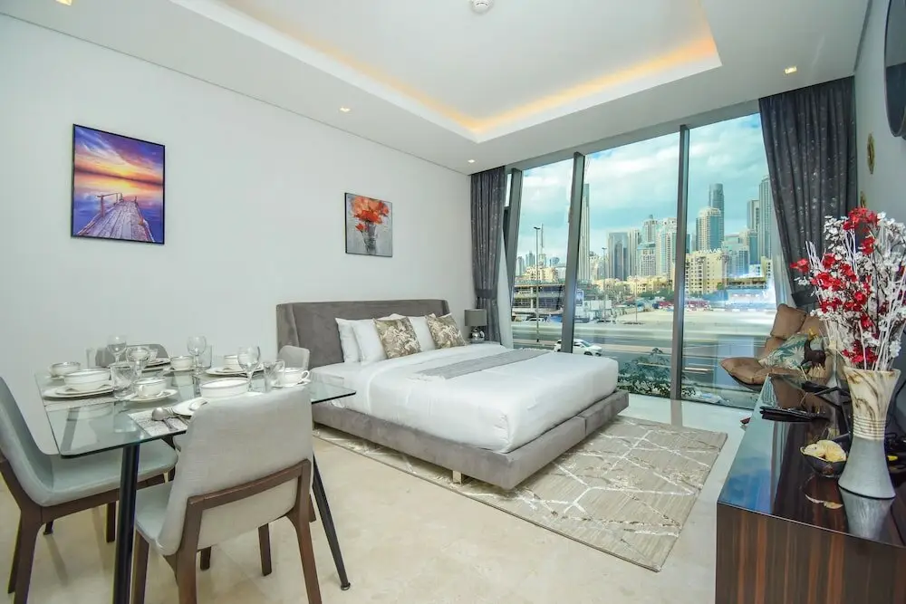 Дубай: 360 - Deluxe Studio Burj Khalifa View