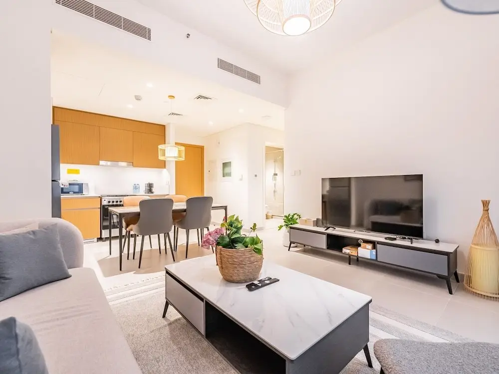 Дубай: Creek Beachfront Heaven 1BR Luxe Harbor
