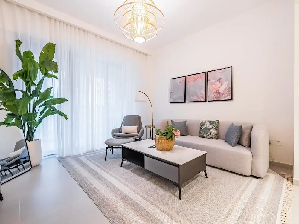 Дубай: Zen Oasis1BR Splendid Creek Side Retreat