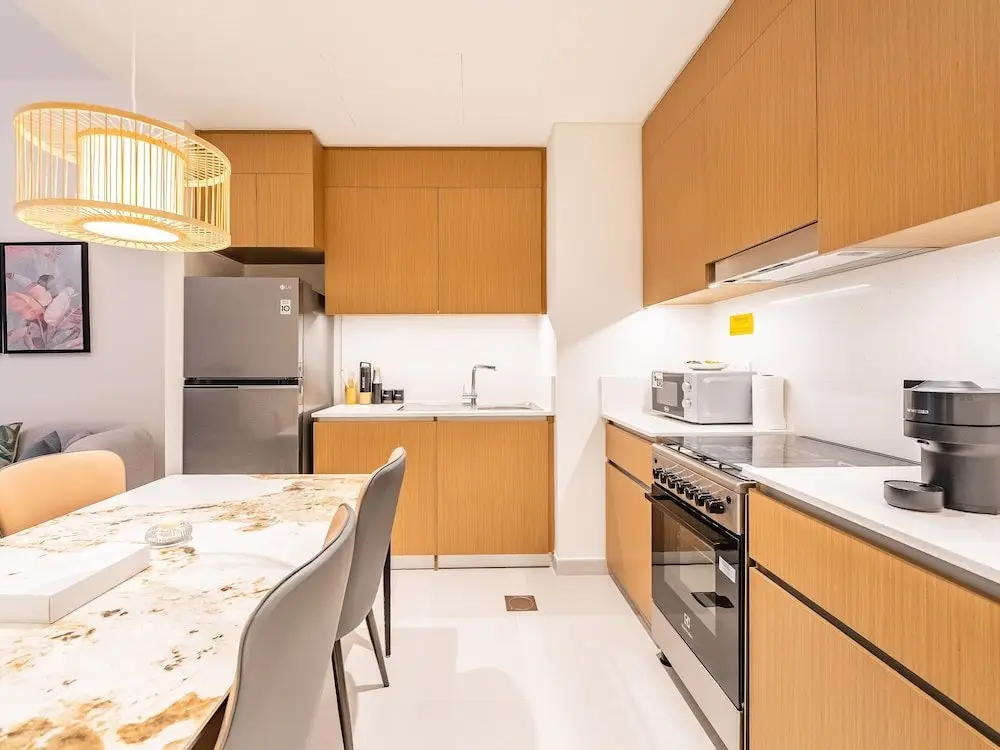 Дубай: Zen Oasis1BR Splendid Creek Side Retreat