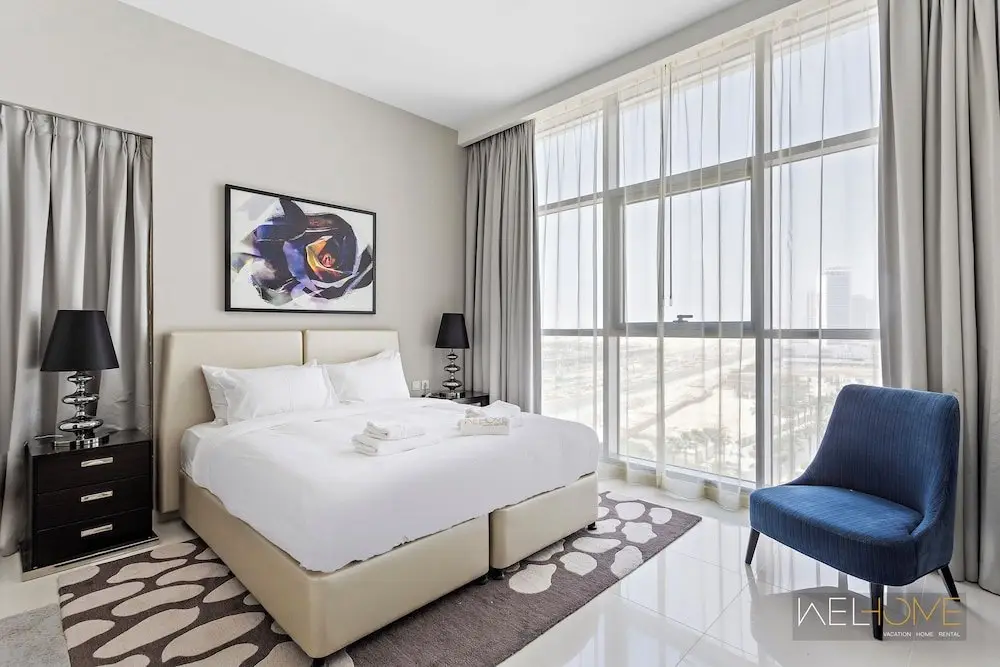 Дубай: WelHome - Charming Breathtaking 1BR Apt. In Damac Hills
